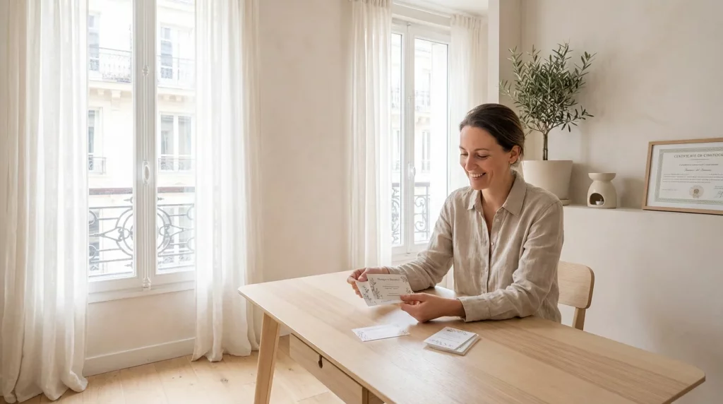 Carte de Visite pour Thérapeute Holistique : Le Guide 2026